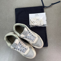 B27 SMOOTH CALFSKIN LOW TOP SNEAKERS