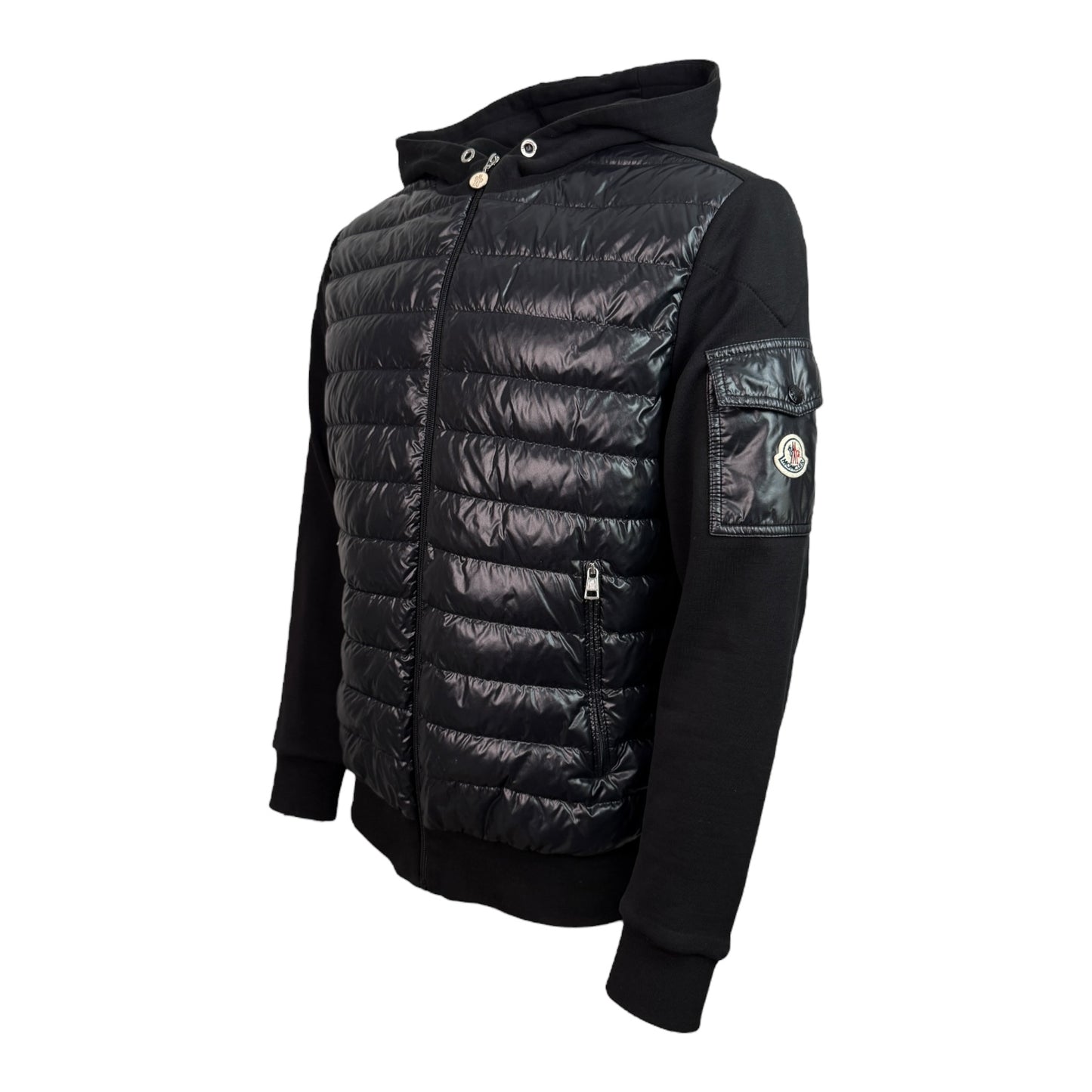 Hooded Down Cardigan