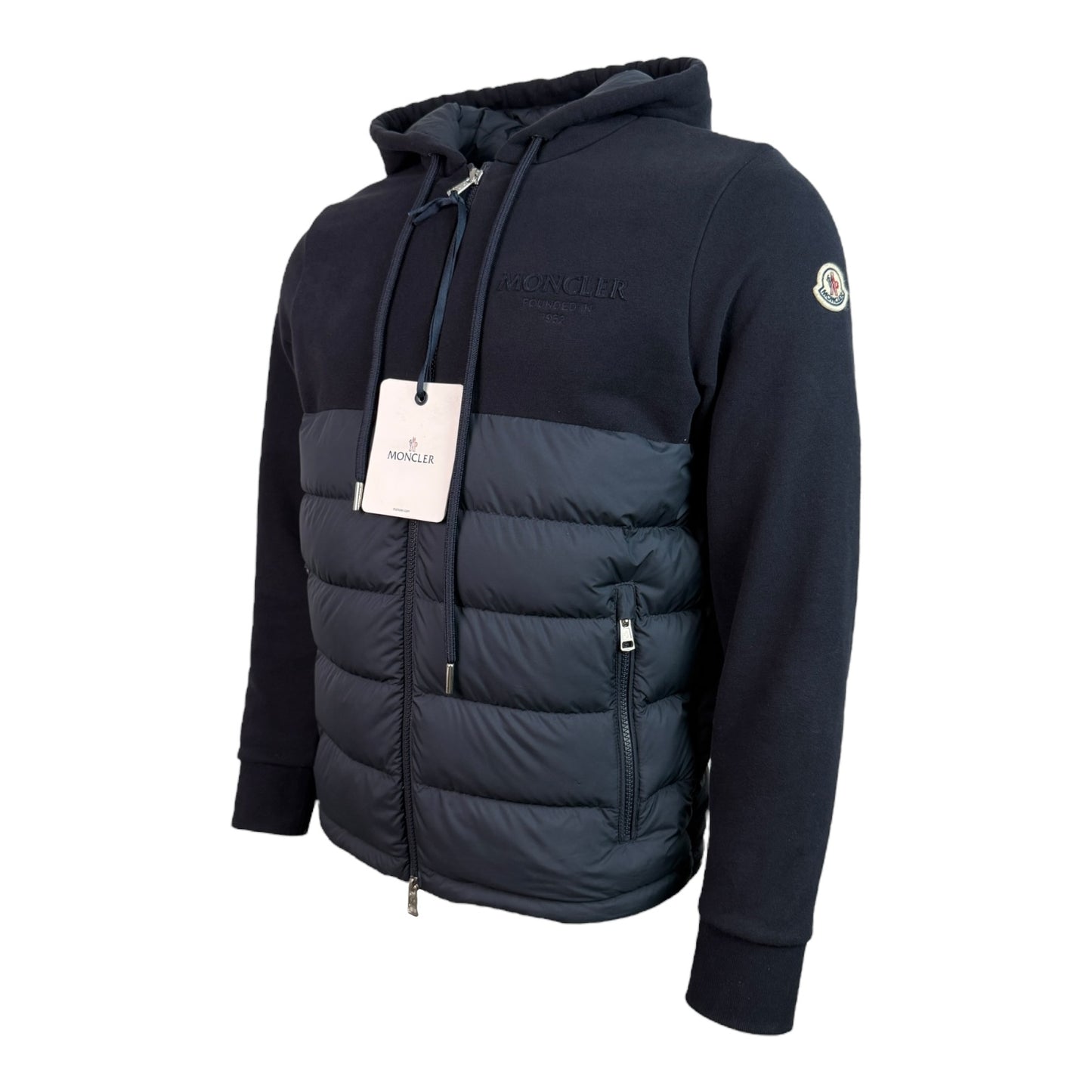 Hooded Down Cardigan