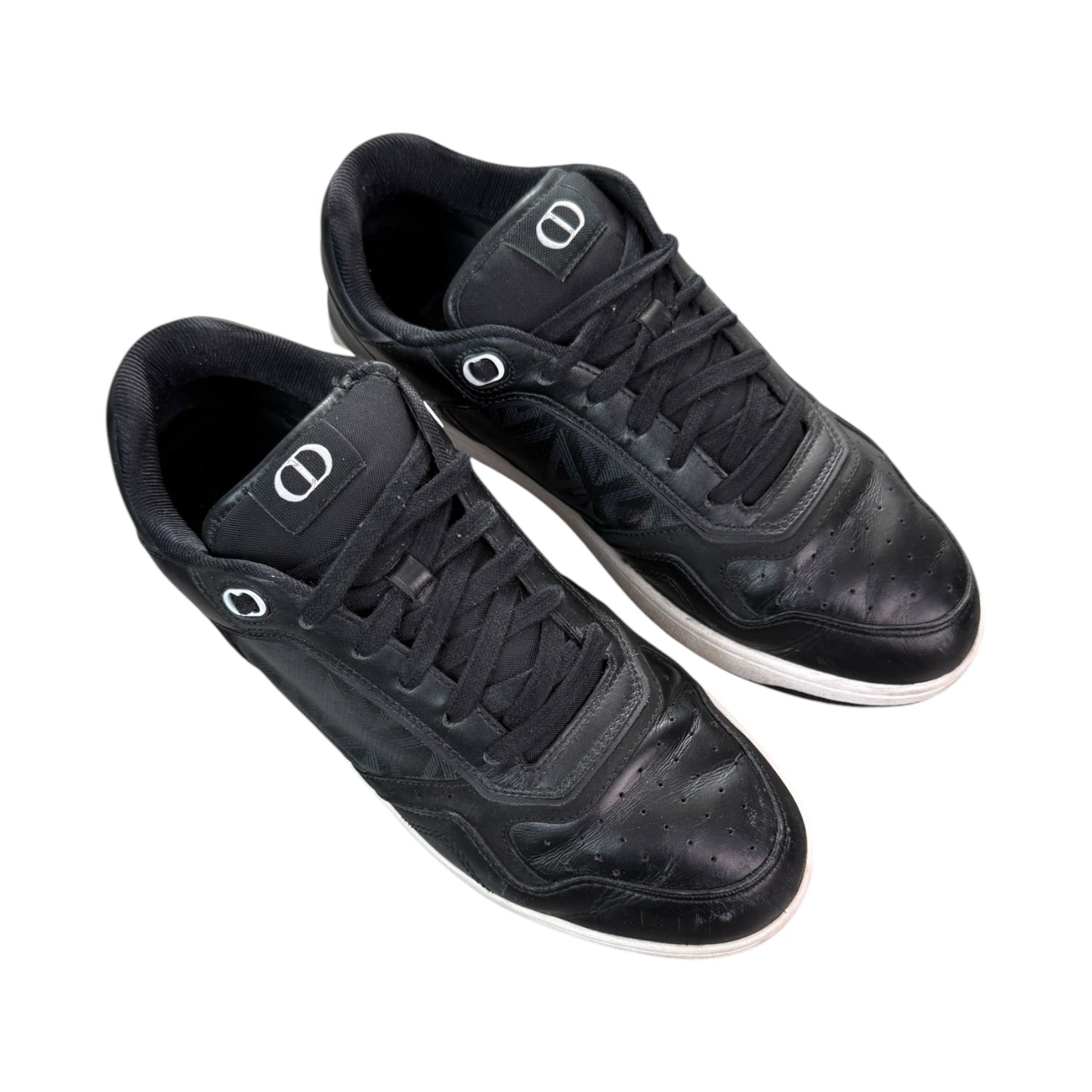 B27 SMOOTH CALFSKIN LOW TOP SNEAKERS
