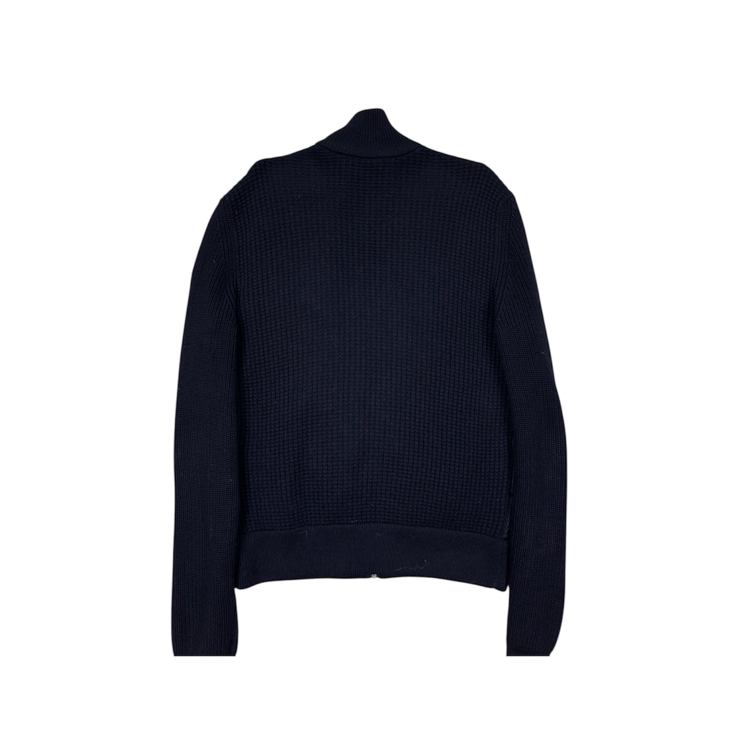 Embroidered Front Logo Down Cardigan