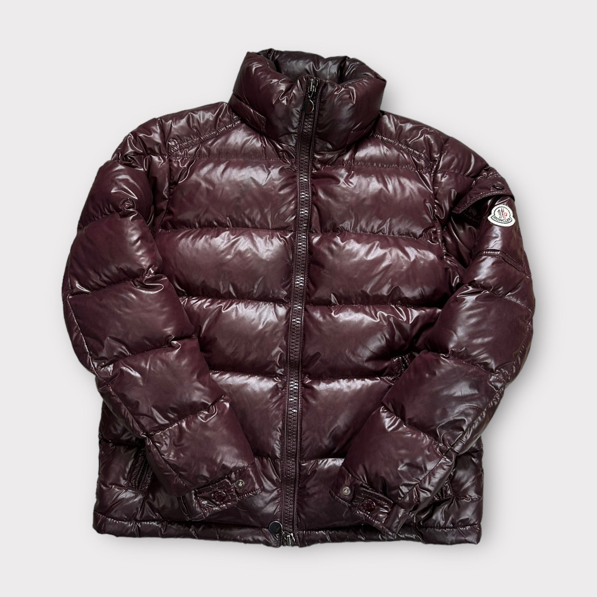 Burgundy on sale moncler maya