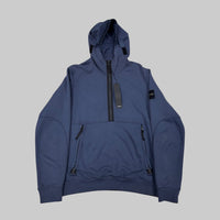 HALF ZIPPED HOODED SWEATSHIRT