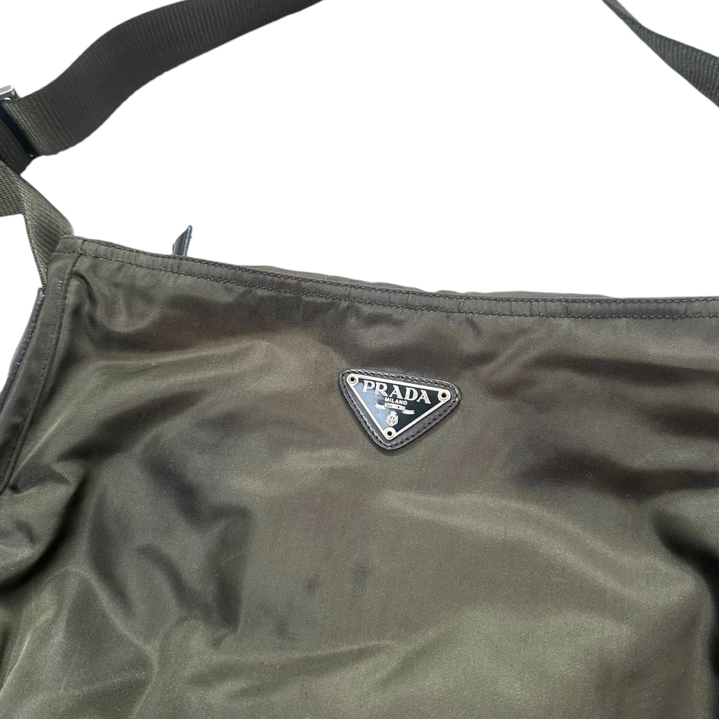 Nylon Messenger Bag