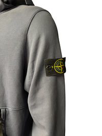 HALF ZIPPED HOODED SWEATSHIRT