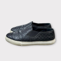 Leather Slip-On Sneaker
