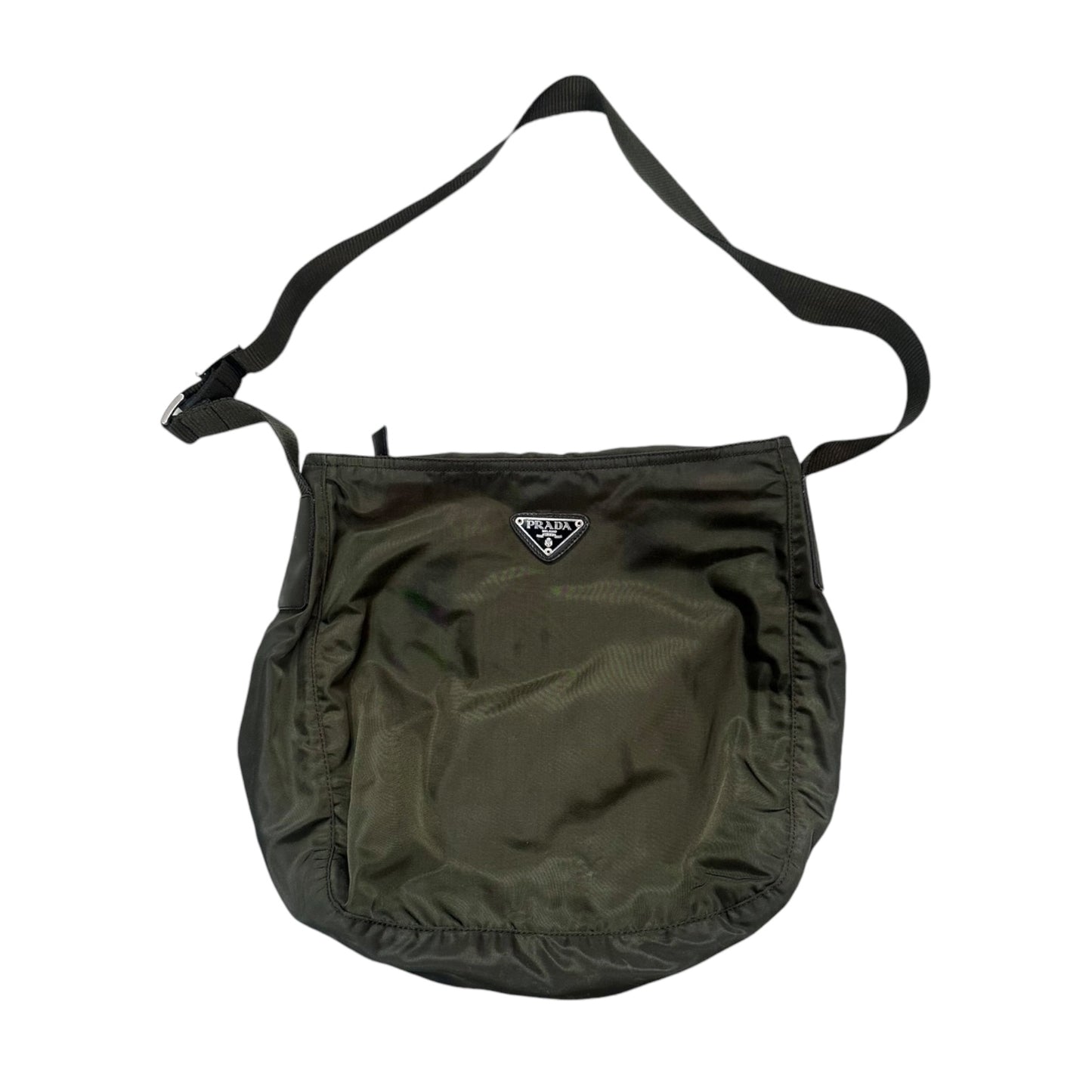 Nylon Messenger Bag