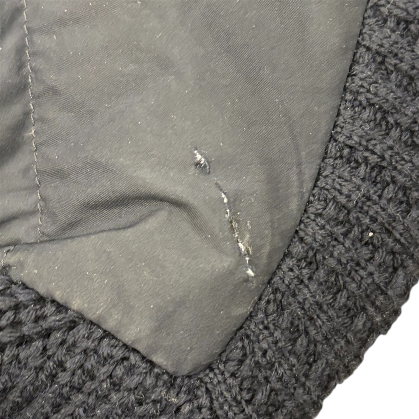 Embroidered Front Logo Down Cardigan