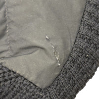 Embroidered Front Logo Down Cardigan
