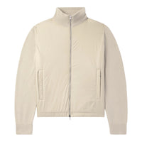 PADDED WOOL & CASHMERE ZIP-UP CARDIGAN