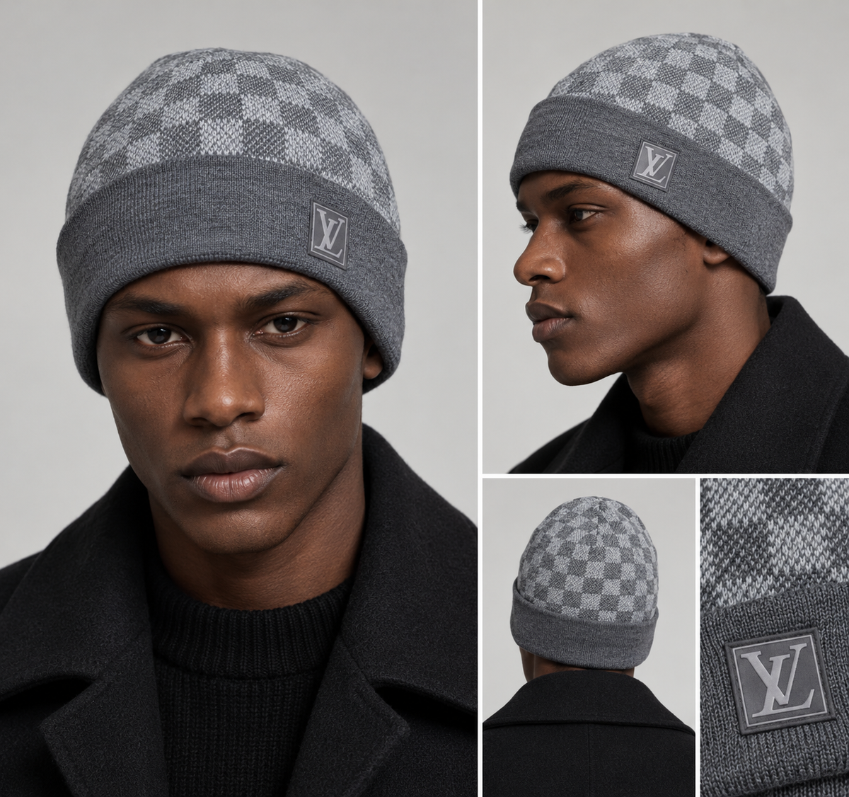 Damier Beanie