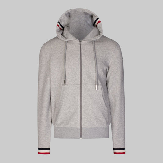 Tricolor Zip Hoodie