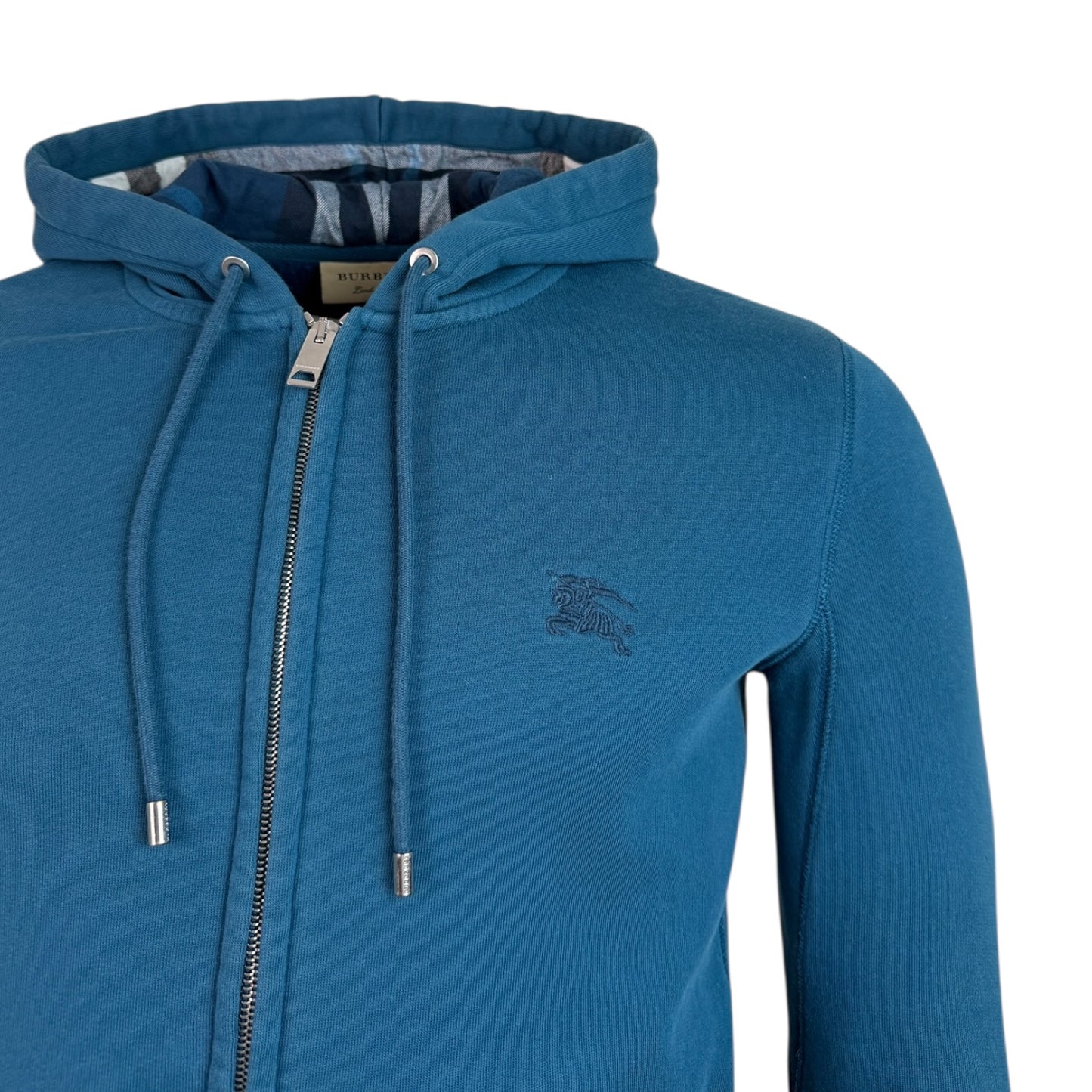 Check Zip Hoodie
