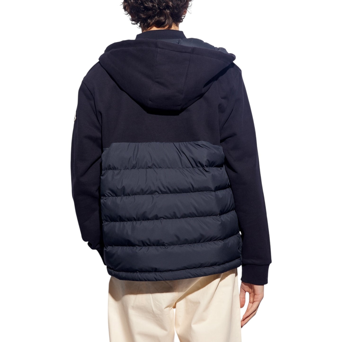 Hooded Down Cardigan