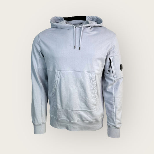 Diagonal Raised Fleece Lens Hoodie