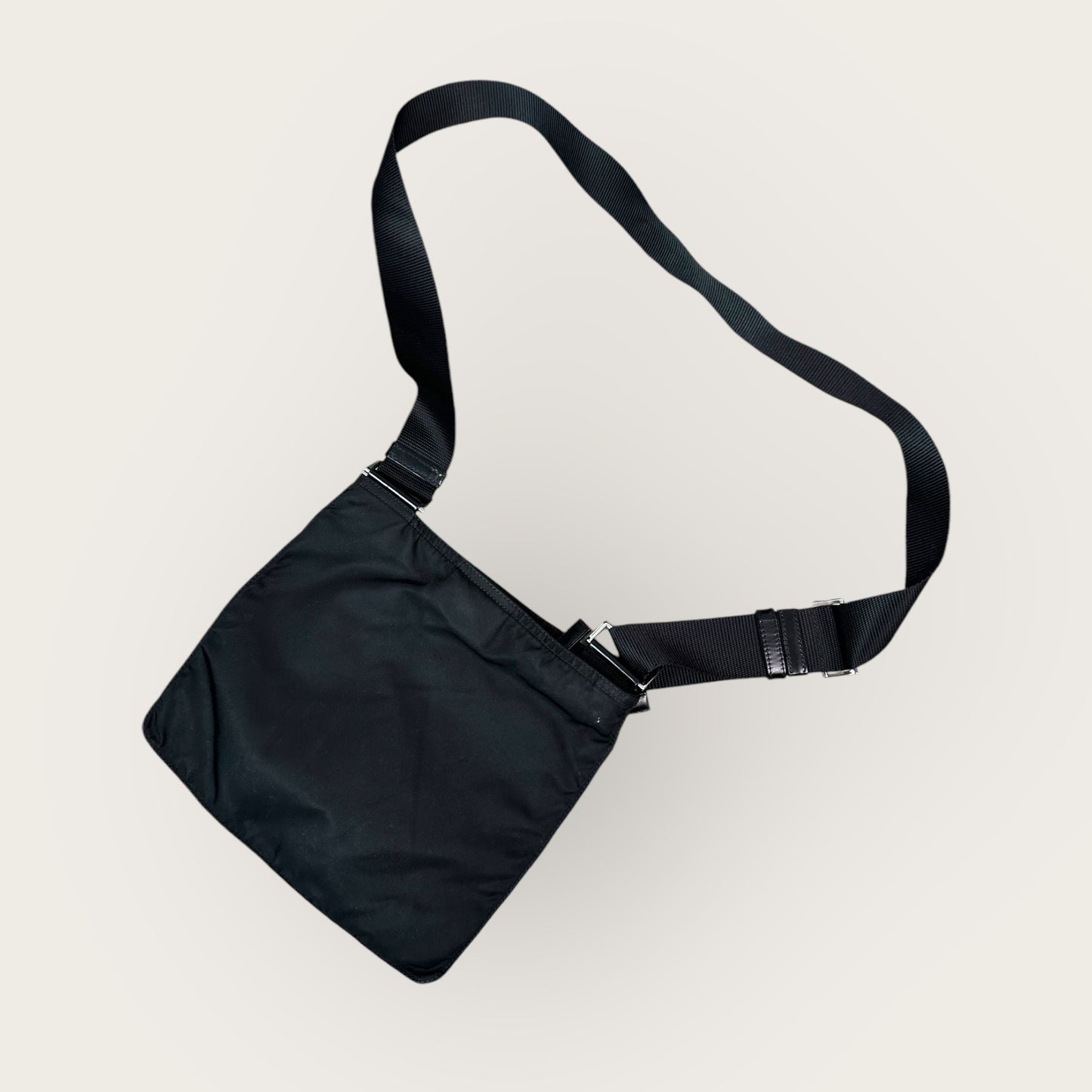 Nylon Messenger Bag