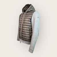 Hooded Down Cardigan